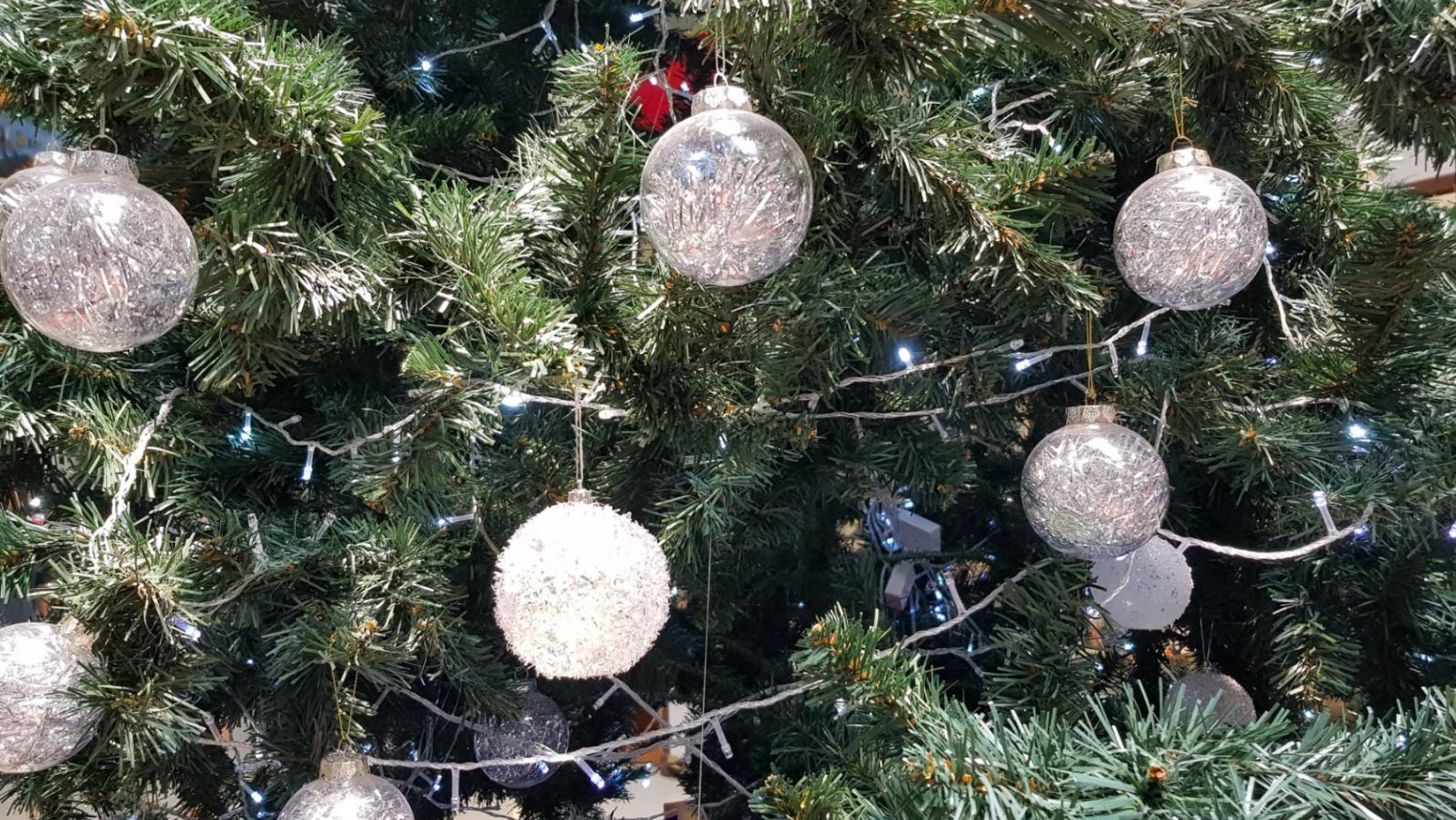 Christmas balls. Author and copyright M. R.